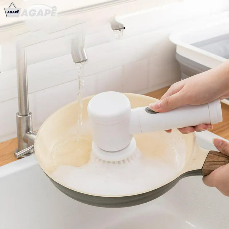 Escova Elétrica Multifuncional AGAPÊ™ - Limpeza Pratica e Eficaz! - Agapê 